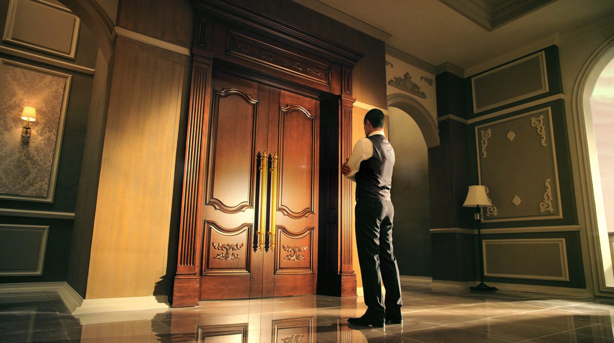 高端裝修 用夢天木門